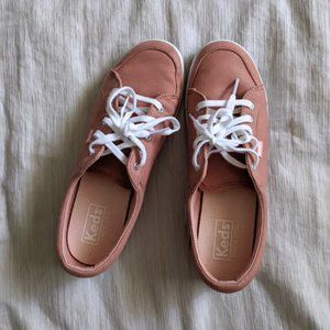 Keds Women's Dusty Rose Canvas Sneakers